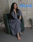 Silver - Wool Robe Kaftan