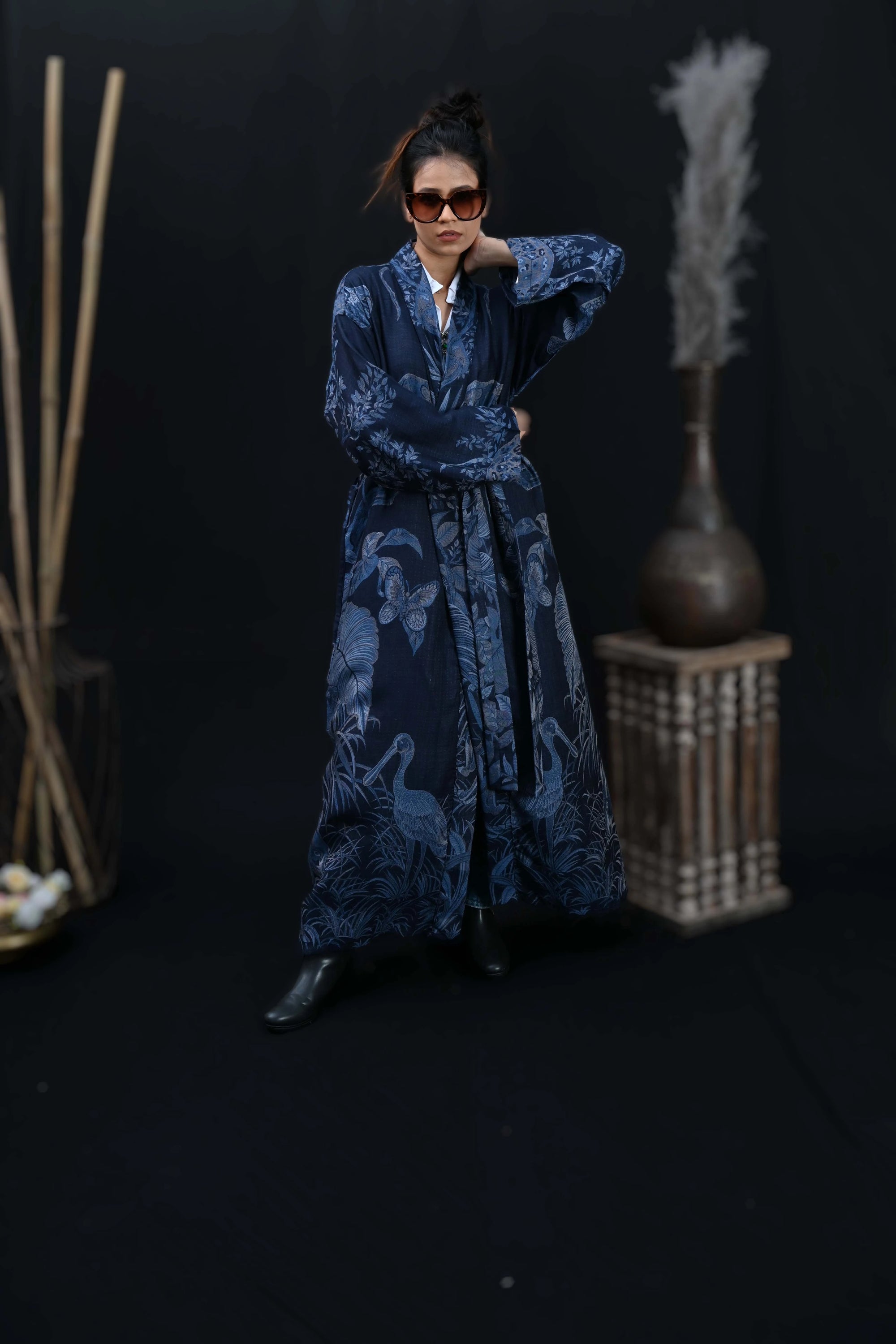 Blueberry Ice - Robe Kaftan