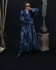 Blueberry Ice - Robe Kaftan