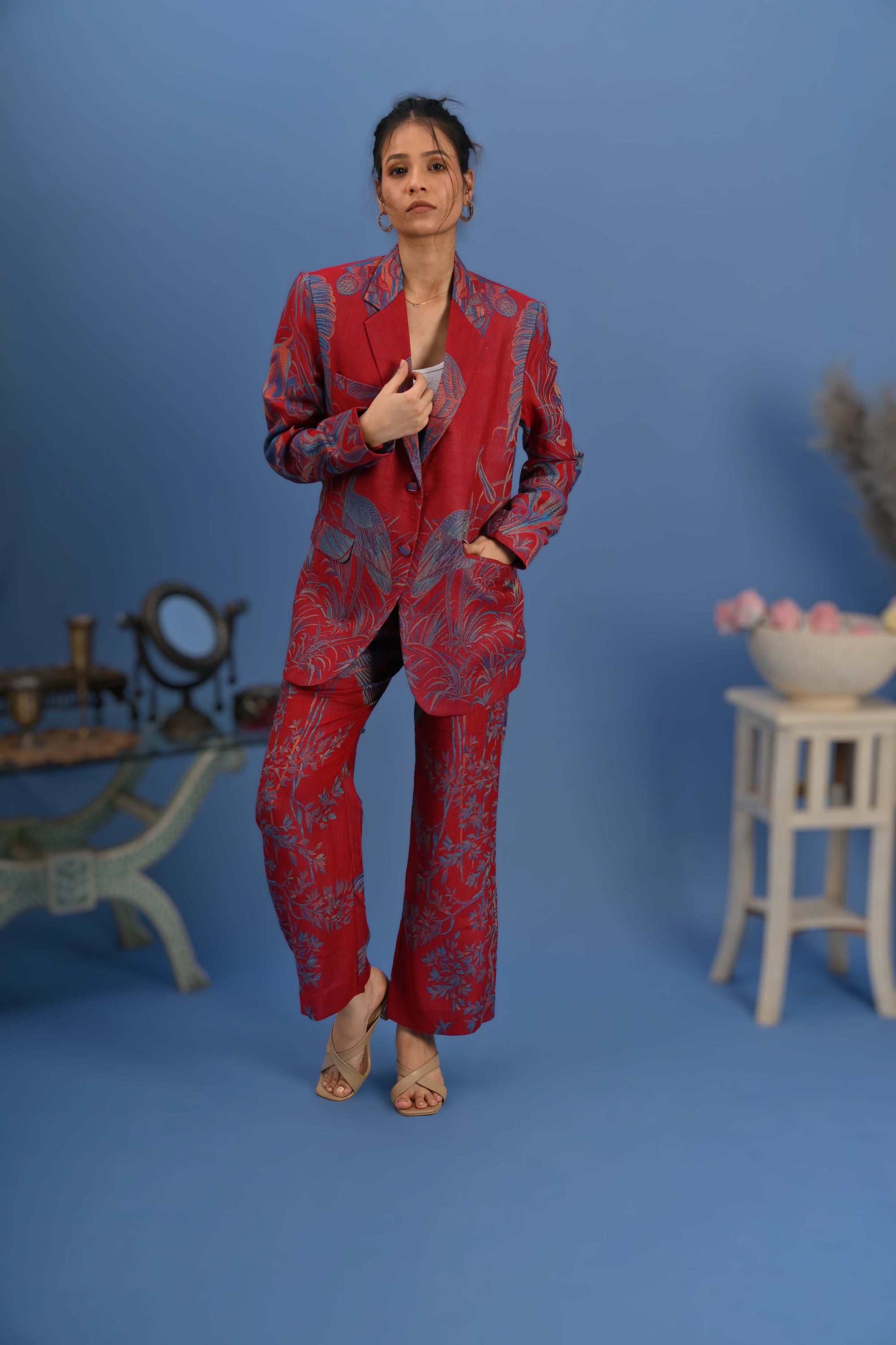 Cherry Ice - Blazer Suit Set