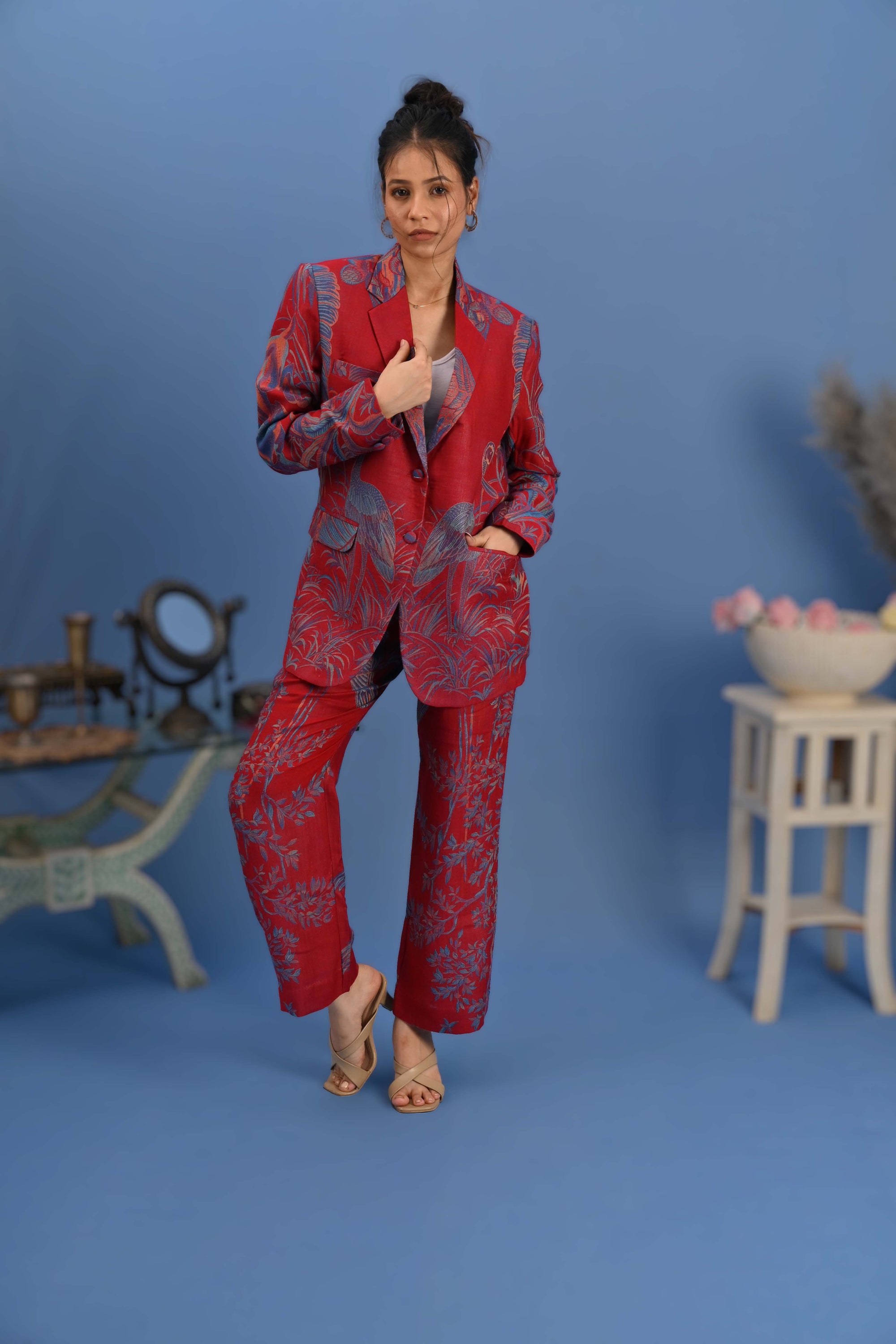 Cherry Ice - Blazer Suit Set