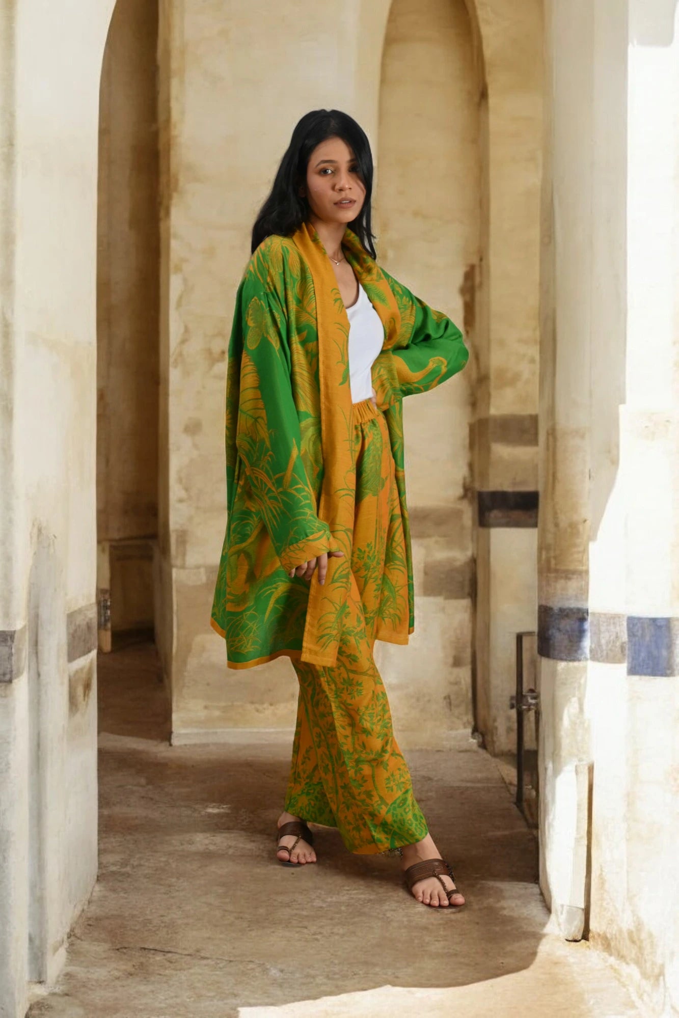 Forest Life - Robe Kaftan