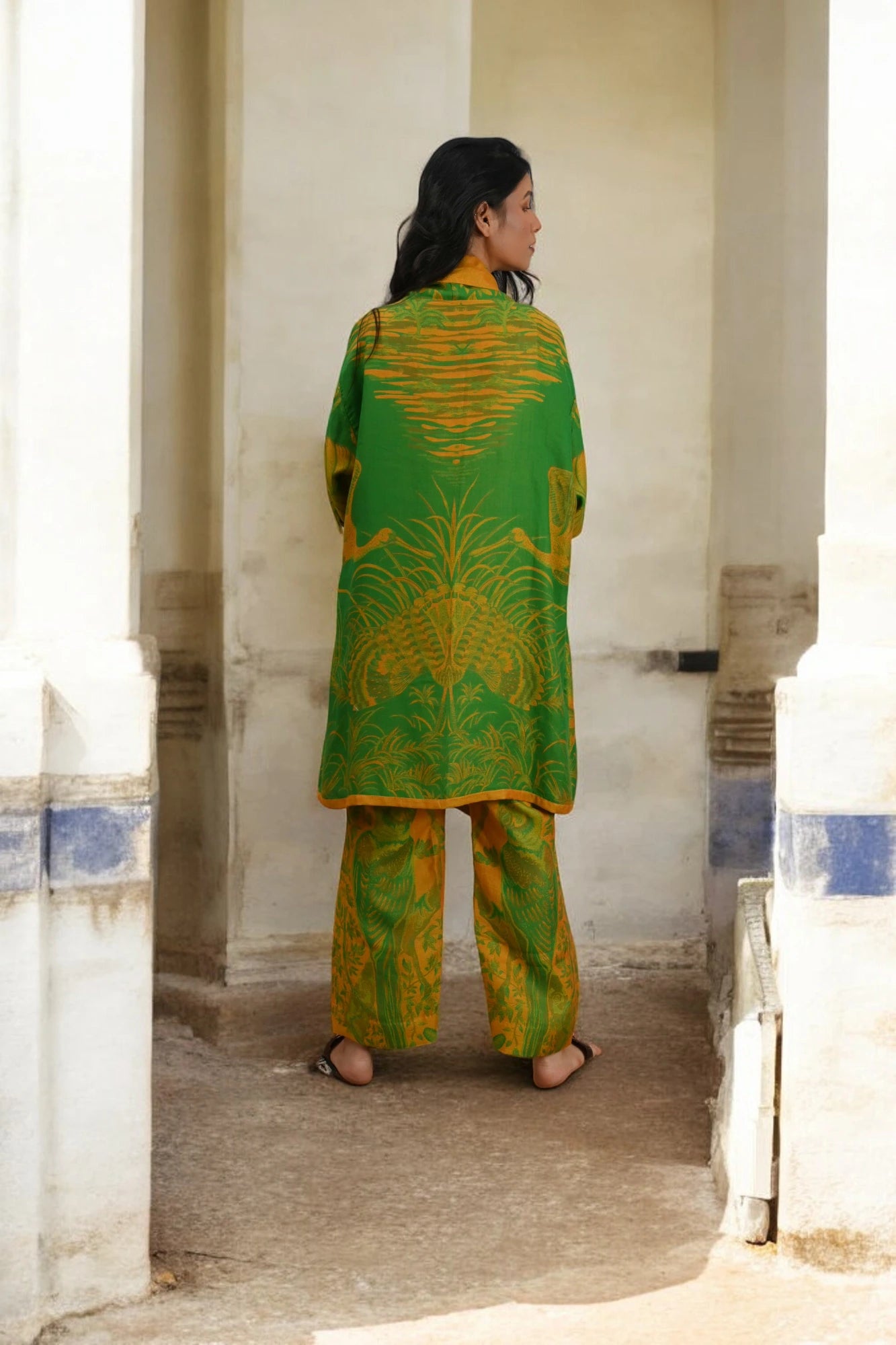 Forest Life - Robe Kaftan