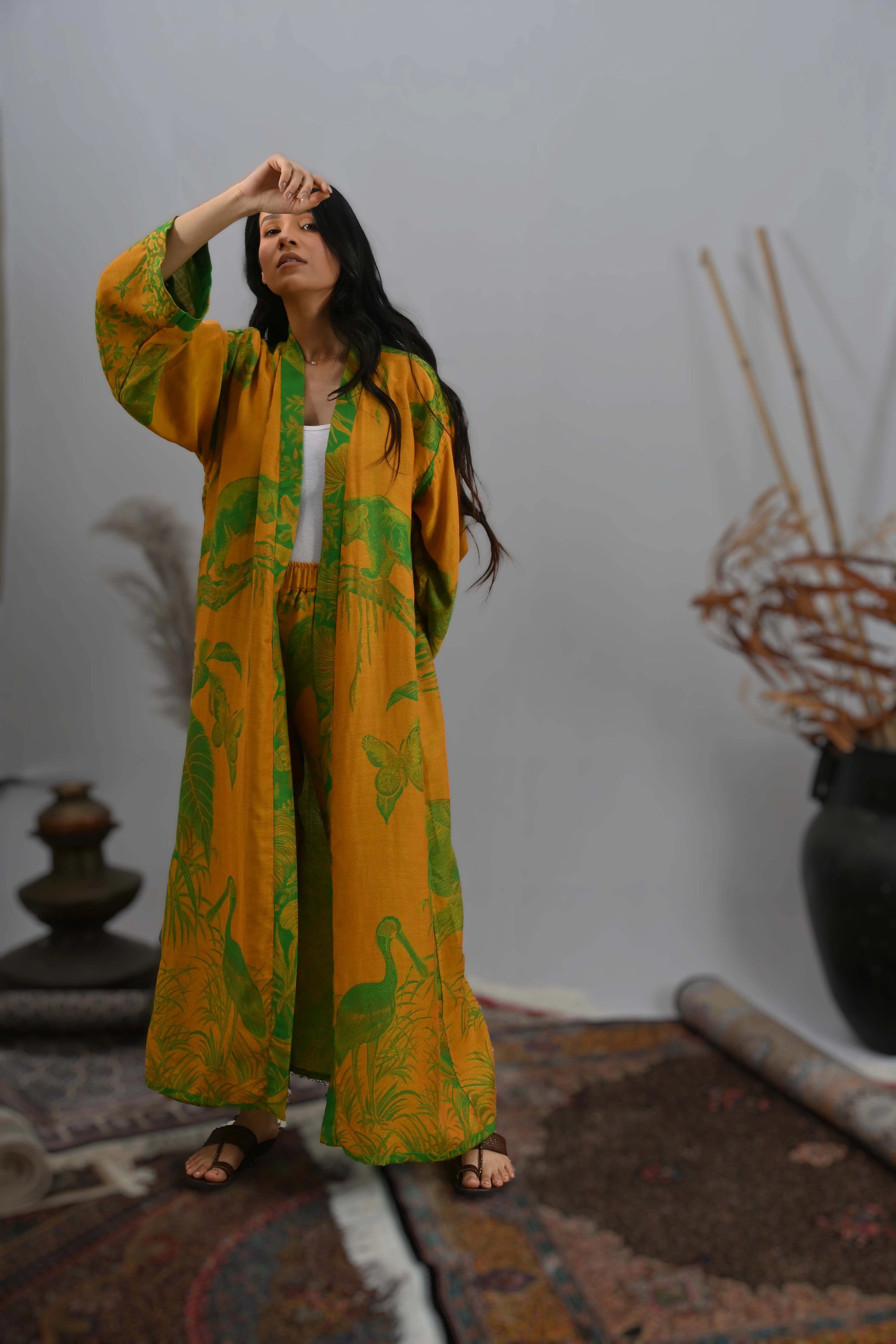 Forest Life - Robe Kaftan