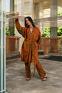 Forest Orange - Robe Kaftan