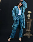 Mavricks Blue - Robe Kaftan