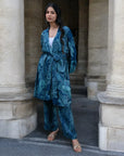 Mavricks Blue - Robe Kaftan