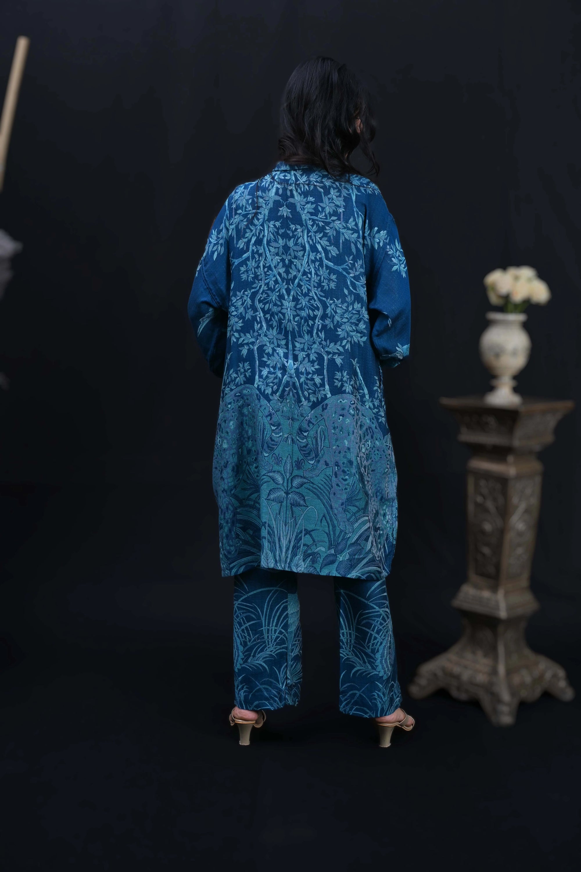 Mavricks Blue - Kaftan Shirt