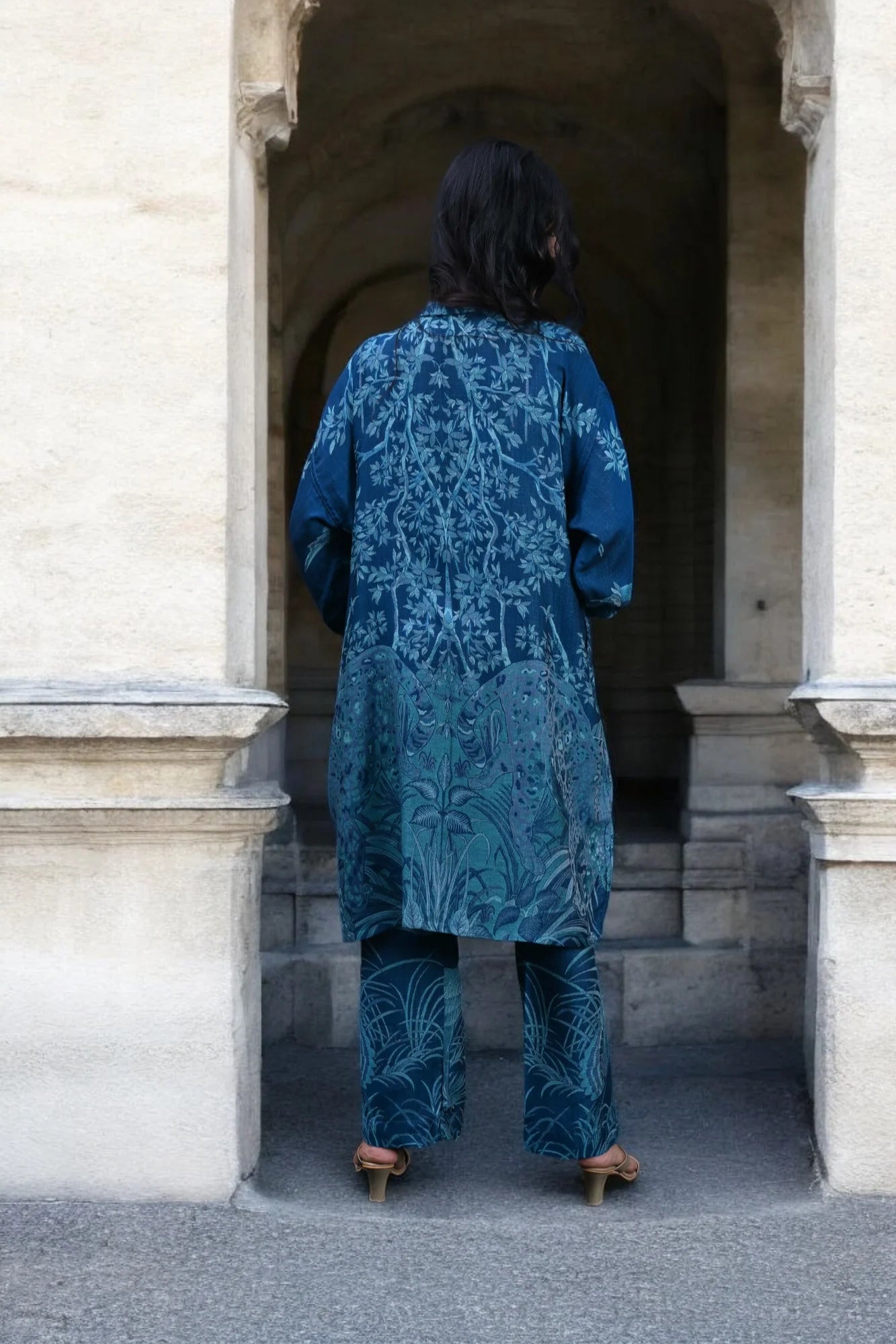 Mavricks Blue - Robe Kaftan