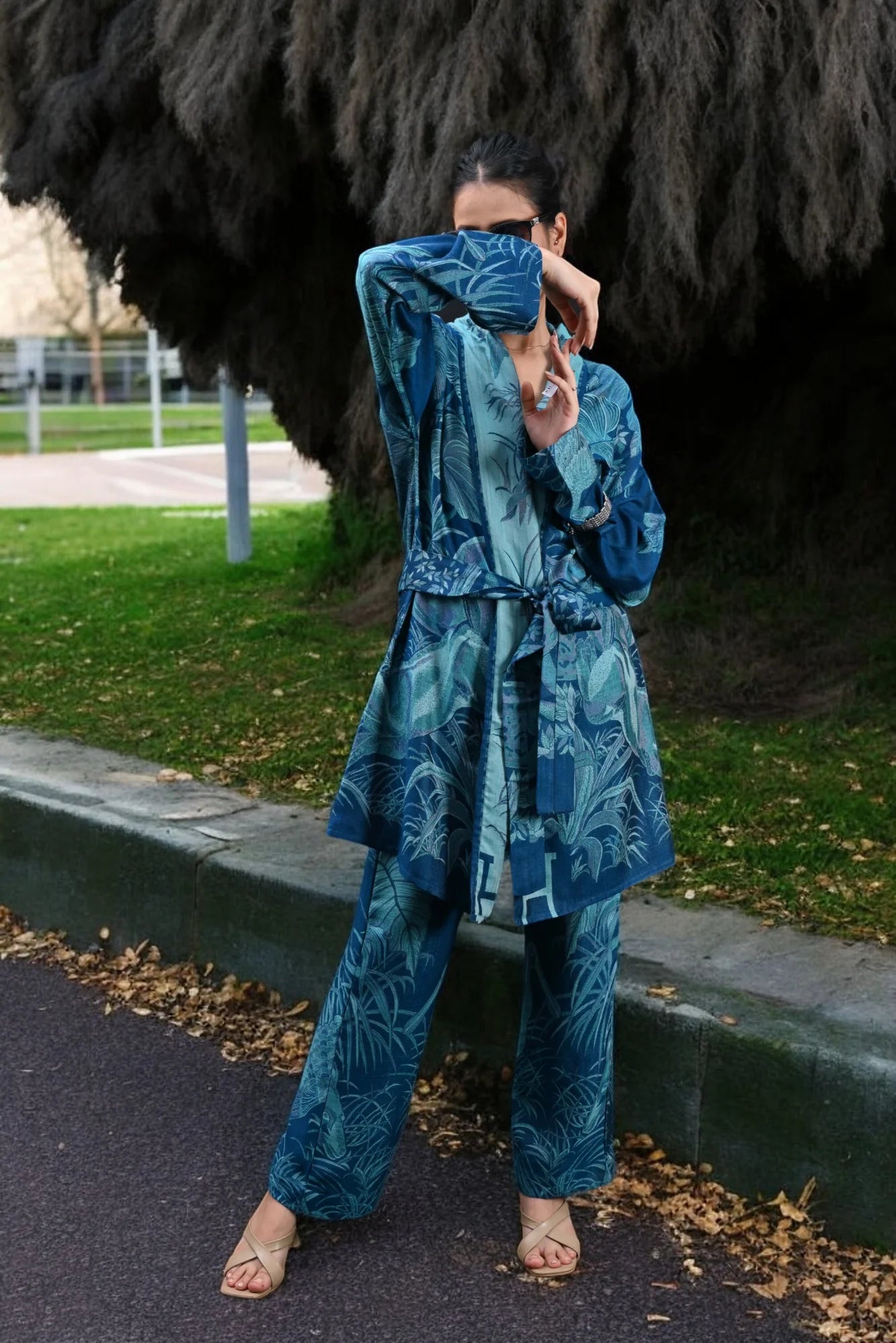 Mavricks Blue - Robe Kaftan