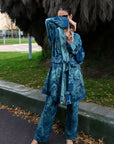 Mavricks Blue - Robe Kaftan