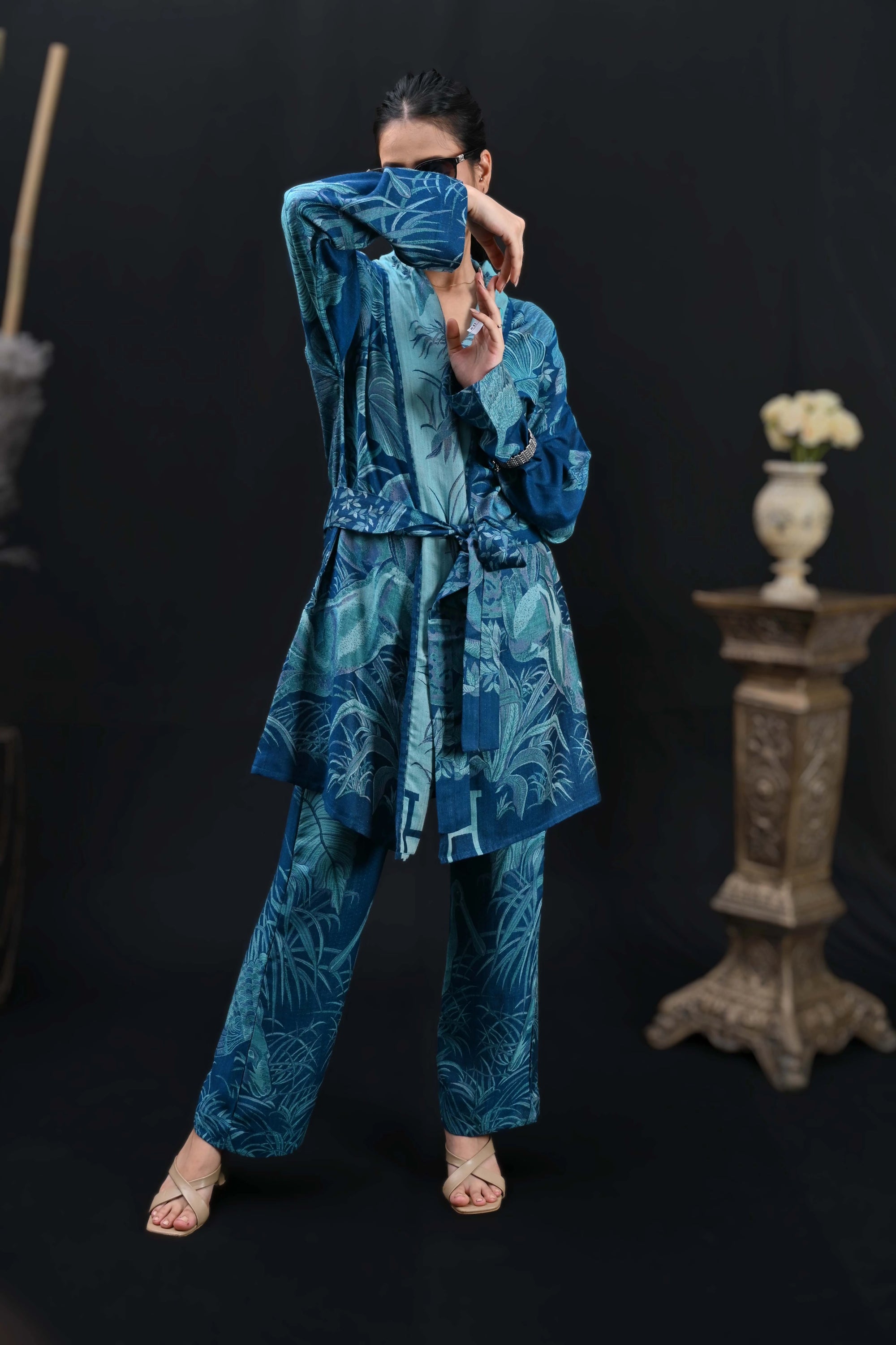 Mavricks Blue - Kaftan Shirt