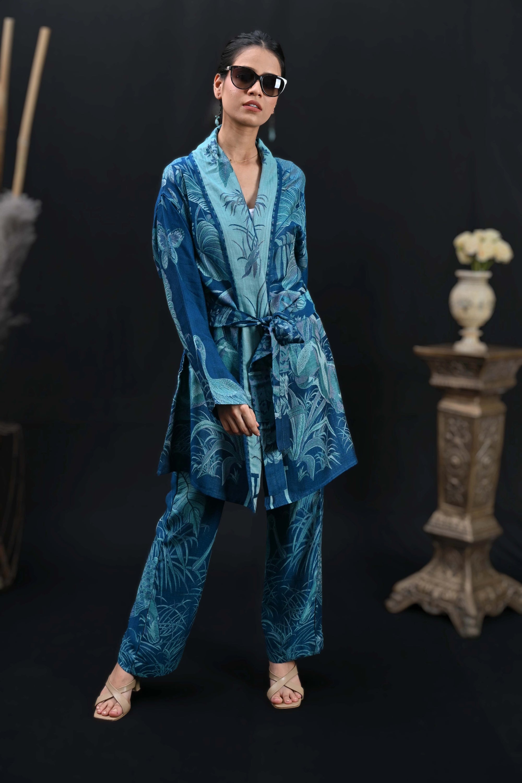 Mavricks Blue - Kaftan Shirt