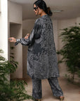 Meta moon Grey - Robe Kaftan