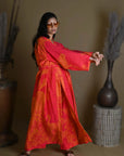 Neon Peach - Robe Kaftan