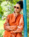 Orange Light - Jodhpur Suit Set