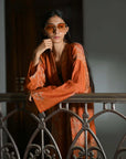 Orange Light - Robe Kaftan