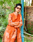 Orange Light - Jodhpur Suit Set