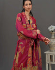 Raspberry Yellow - Robe Kaftan