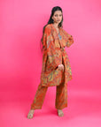 Twilight Orange - Robe Kaftan