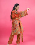 Twilight Orange - Robe Kaftan