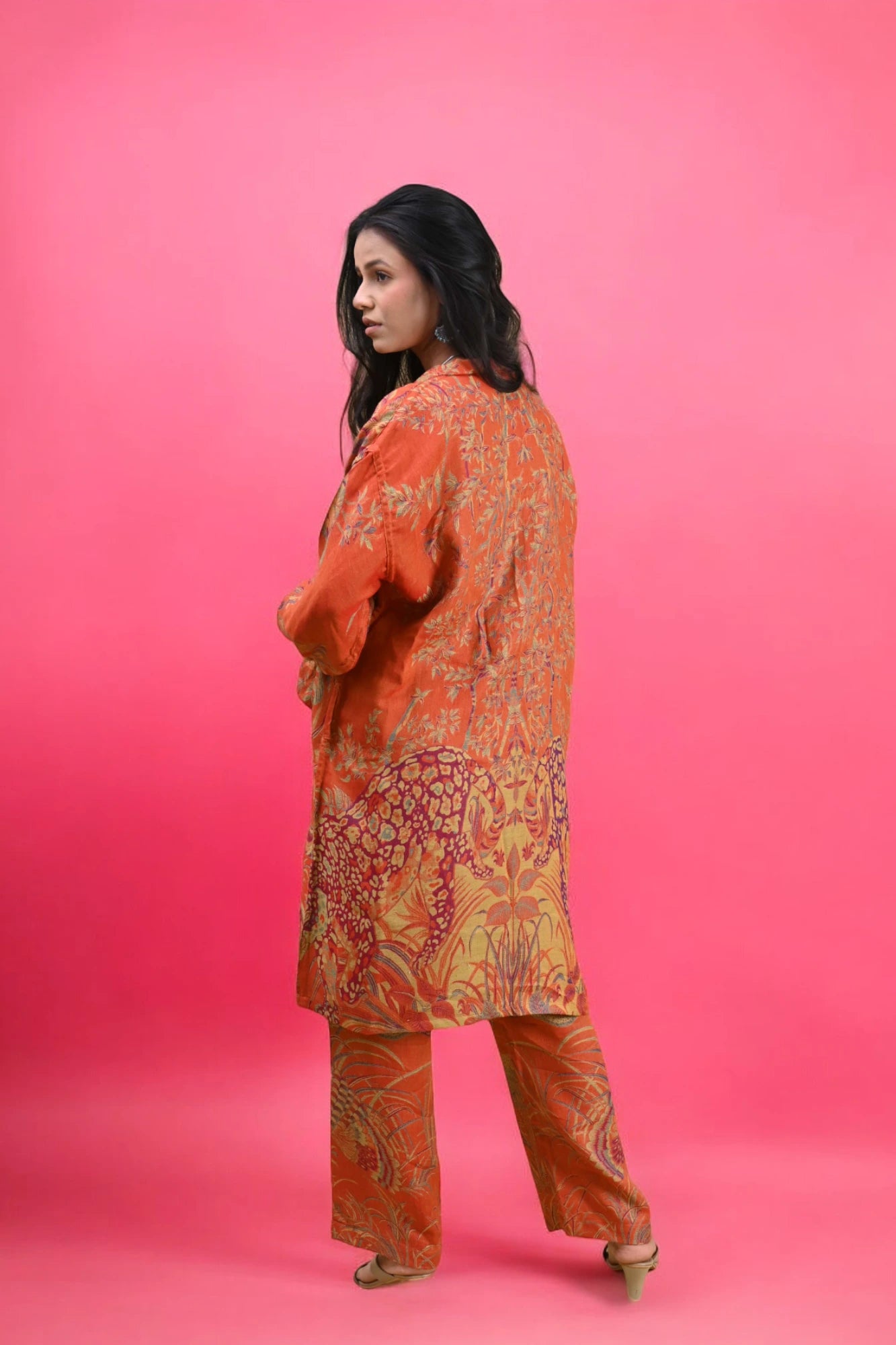 Twilight Orange - Robe Kaftan