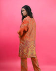 Twilight Orange - Robe Kaftan