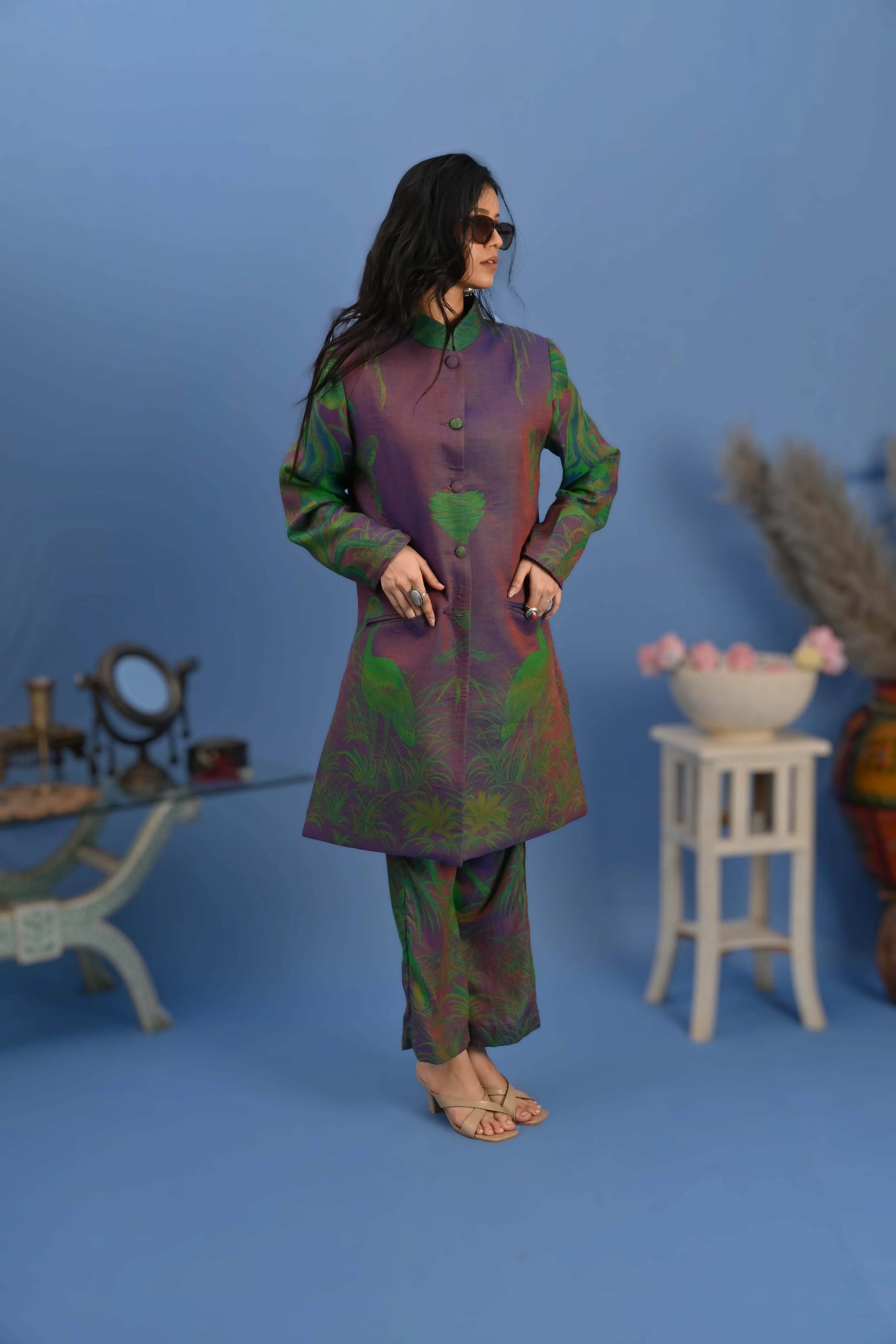 Tropical Punch - Jodhpur Suit Set