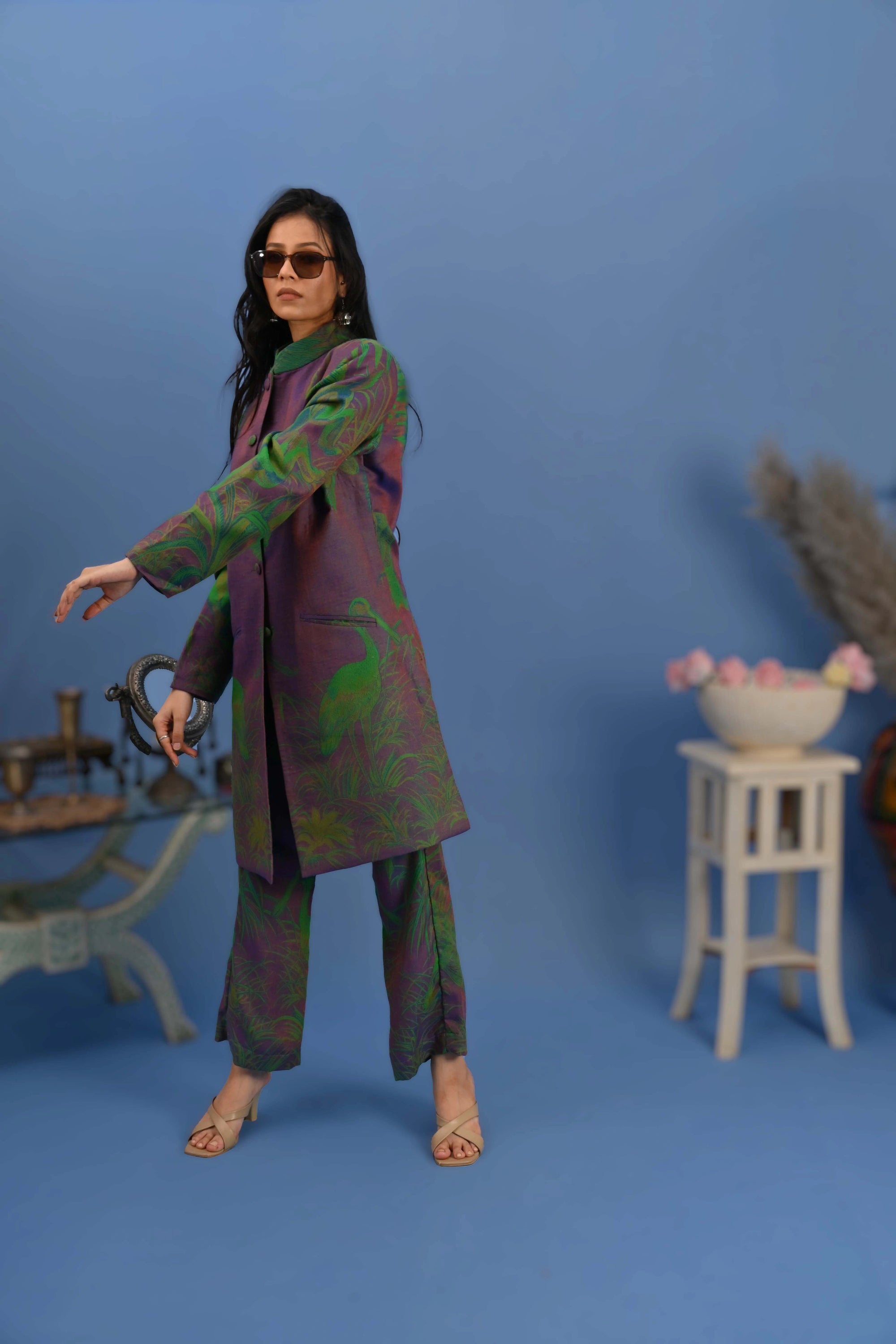 Tropical Punch - Jodhpur Coat Jacket