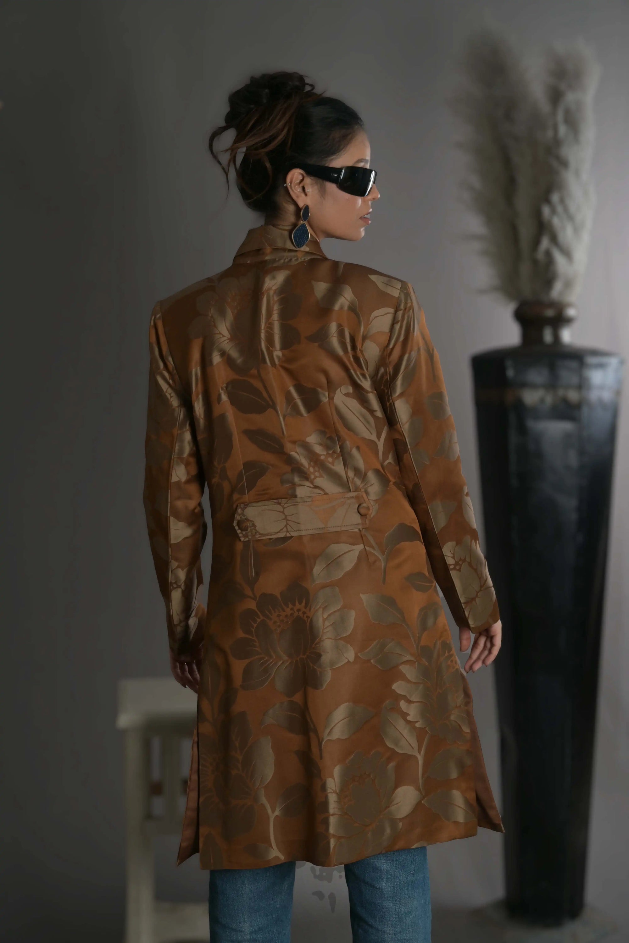 Brown Leaf  - Taylor Coat Jacket