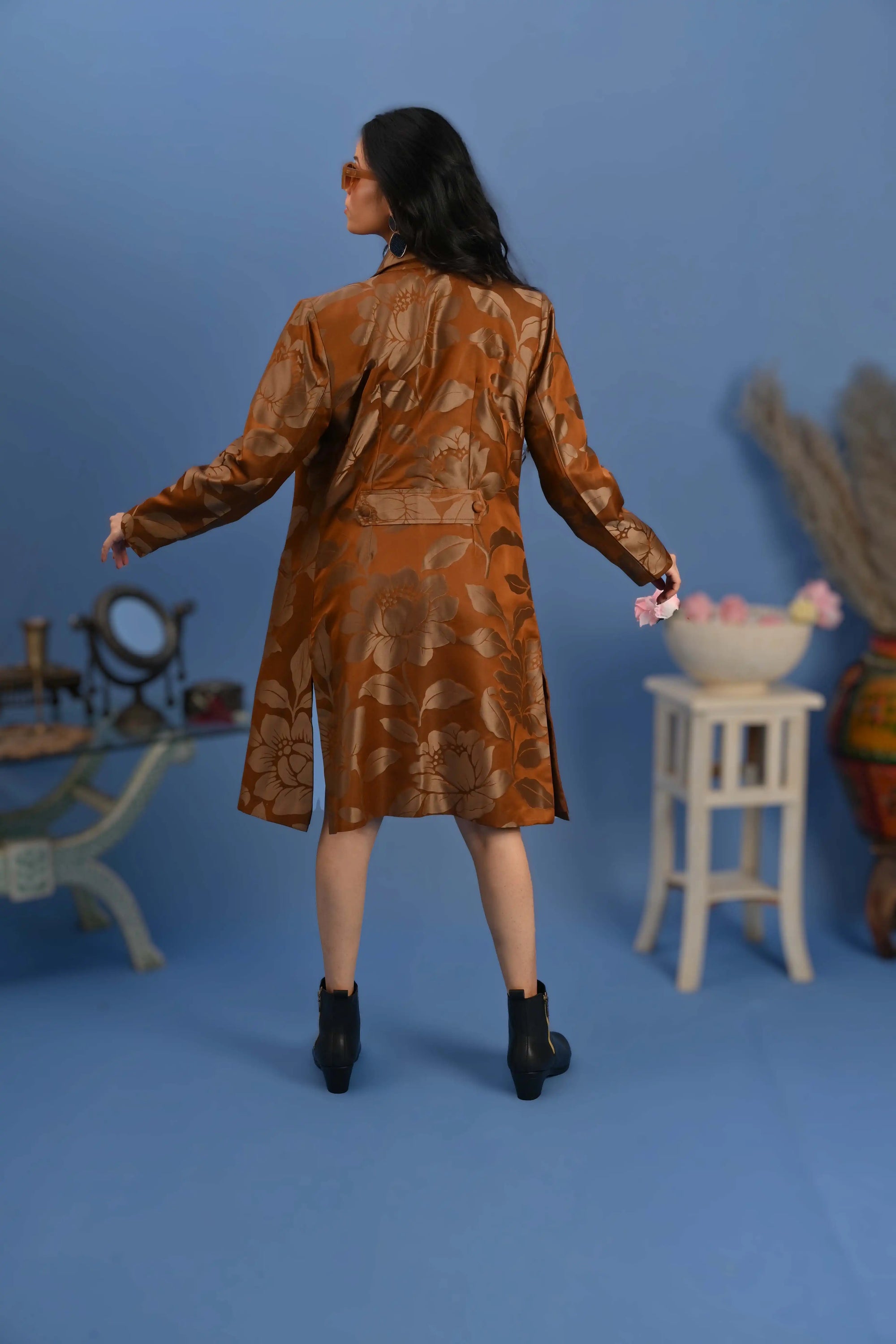 Brown Leaf  - Taylor Coat Jacket