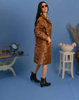 Brown Leaf  - Taylor Coat Jacket