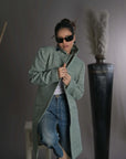 Moss Green - Blazer Coat Jacket