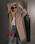 Peach beige - Blazer Coat Jacket