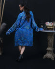 Azure Blue - Kaftan Shirt