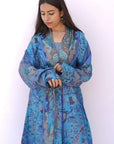 Azure Blue - Kaftan Shirt