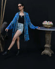 Azure Blue - Kaftan Shirt