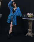 Azure Blue - Kaftan Shirt