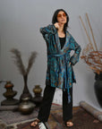 French Blue - Robe Kaftan