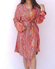 Flame Fire - Kaftan Shirt