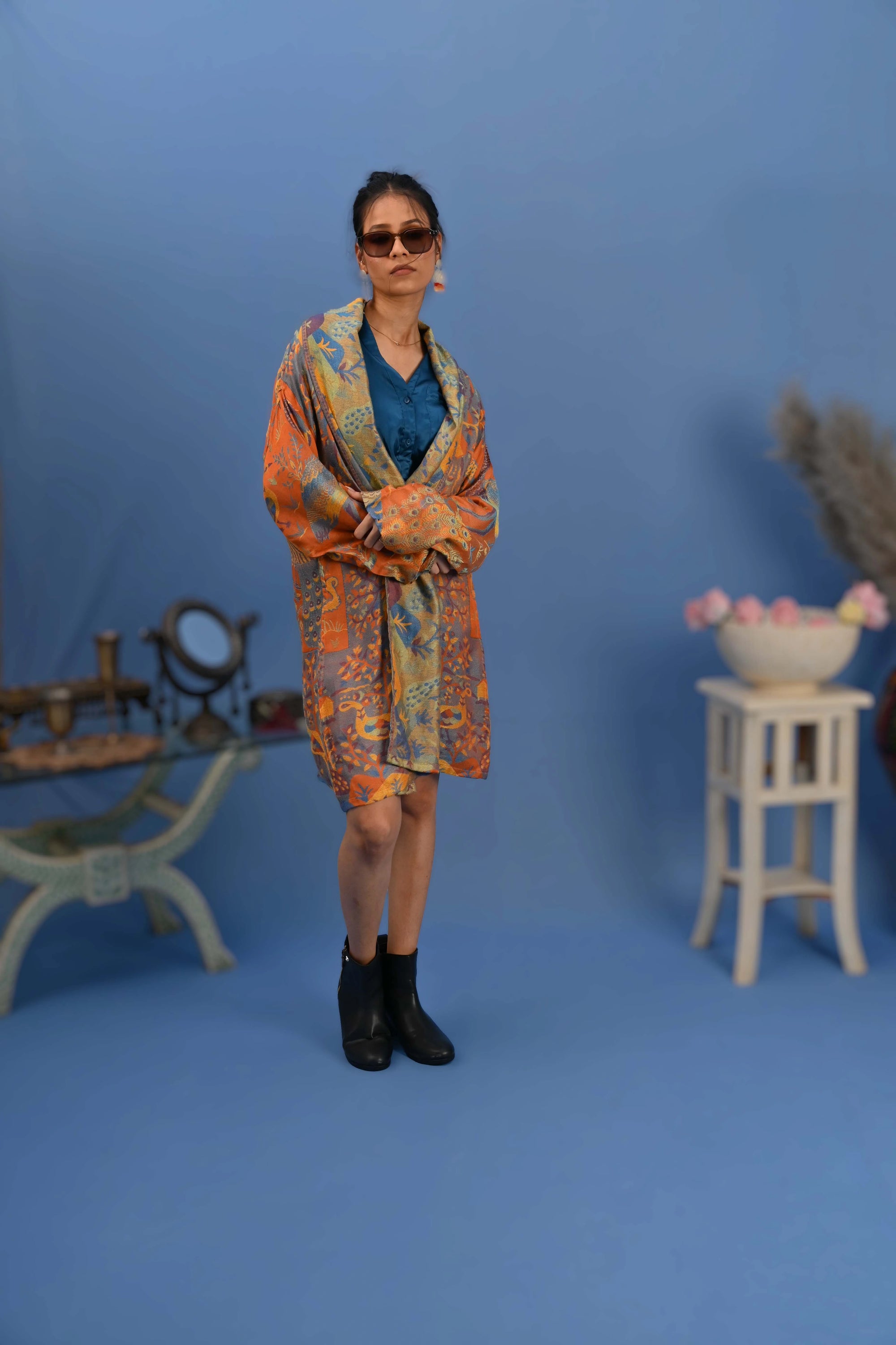 Pure Peach - Kaftan Shirt