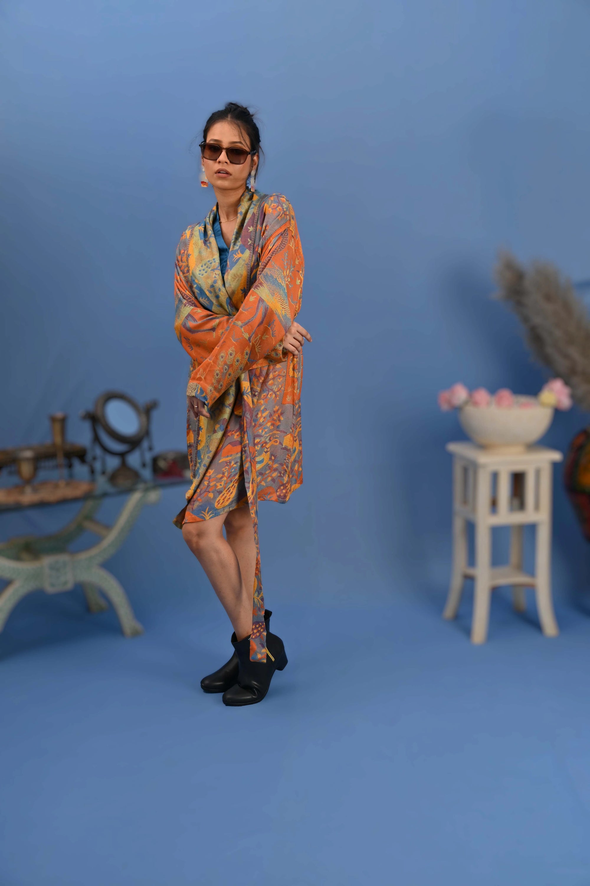 Pure Peach - Kaftan Shirt