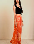 'Orange light' - Birds of Paradise Pants