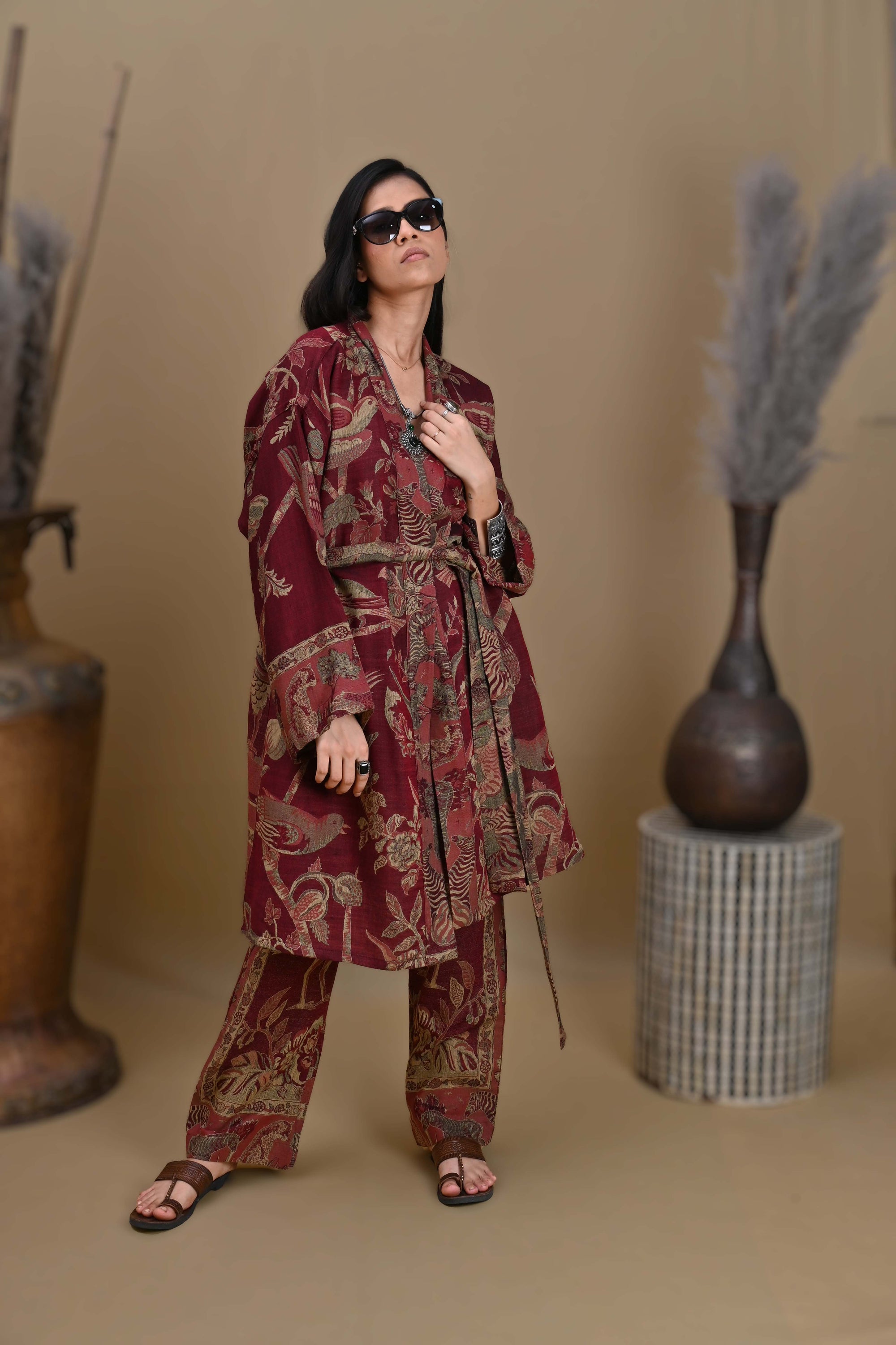 Brown Whisky- Robe Kaftan