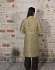 Gold - Sand Gold Silk - Taylor Coat Jacket