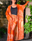 'Orange Light' - Birds of Paradise Pants