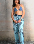 'Mavericks Blue' - Tree of Life Pants