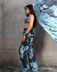 'Mavericks Blue' - Tree of Life Pants