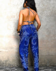 'Sapphire Blue' - Peace Dove Pants