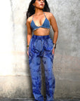 'Sapphire Blue' - Peace Dove Pants